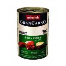 Animonda GranCarno Adult with Beef Deer and Apple - с говеждо, еленово месо и ябълки 400 гр.